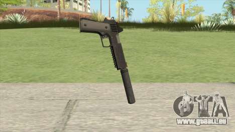 Heavy Pistol GTA V (NG Black) Suppressor V1 pour GTA San Andreas