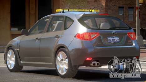 Subaru Impreza WRX Police V1.0 für GTA 4