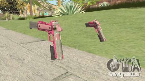 Heavy Pistol GTA V (Pink) Flashlight V2 für GTA San Andreas
