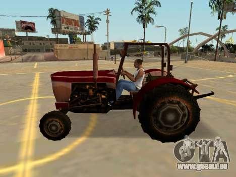 Stanley Tracteur Rouillé Avec Des Badges & Extra pour GTA San Andreas