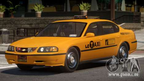Chevrolet Impala RT Taxi V1.0 pour GTA 4
