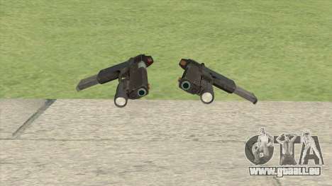 Heavy Pistol GTA V (OG Black) Flashlight V2 pour GTA San Andreas