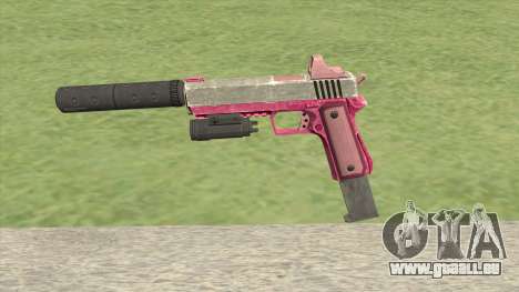 Heavy Pistol GTA V (Pink) Full Attachments für GTA San Andreas