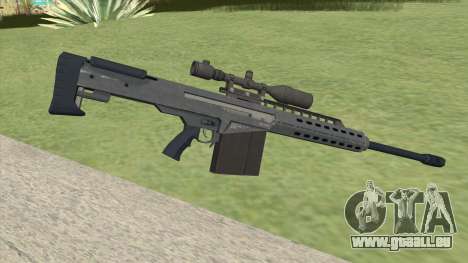 Heavy Sniper GTA V (LSPD) V1 für GTA San Andreas