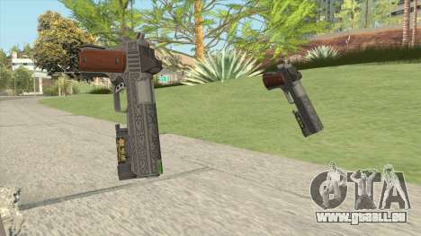 Heavy Pistol GTA V (Luxury) Flashlight V1 für GTA San Andreas