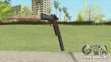 Heavy Pistol GTA V (LSPD) Suppressor V1 für GTA San Andreas