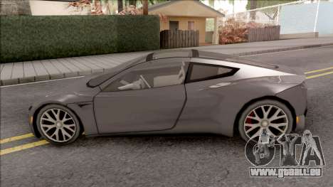 Tesla Roadster 2020 Performance LQ v2 pour GTA San Andreas