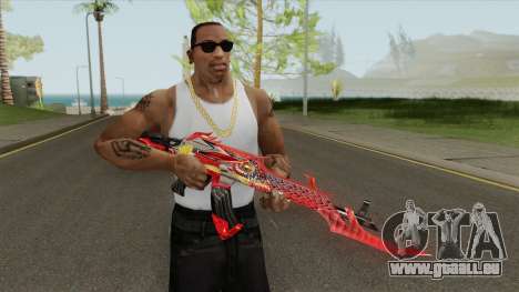 AK-47 (Unicorn Fire) für GTA San Andreas