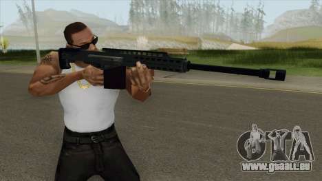 Heavy Sniper GTA V (LSPD) V2 pour GTA San Andreas