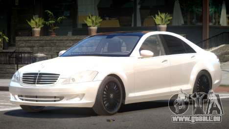 Mercedes Benz W221 Edit pour GTA 4