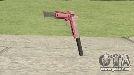 Heavy Pistol GTA V (Pink) Suppressor V2 pour GTA San Andreas