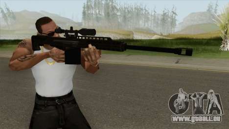 Heavy Sniper GTA V (Green) V1 pour GTA San Andreas