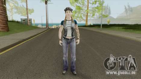 Biker Woman für GTA San Andreas