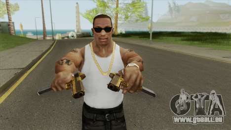 Heavy Pistol GTA V (Gold) Base V2 pour GTA San Andreas