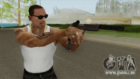 Heavy Pistol GTA V (Platinum) Suppressor V2 pour GTA San Andreas