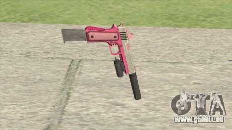 Heavy Pistol GTA V (Pink) Full Attachments pour GTA San Andreas