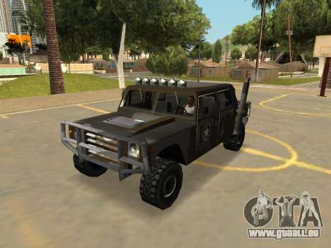 Mammoth Patriot-Militär Abzeichen & Extras für GTA San Andreas