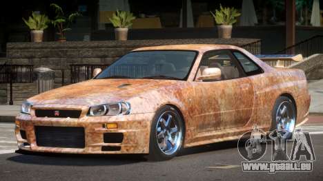 Nissan Skyline R34 LT PJ3 pour GTA 4