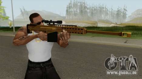 Heavy Sniper GTA V (Gold) V3 für GTA San Andreas