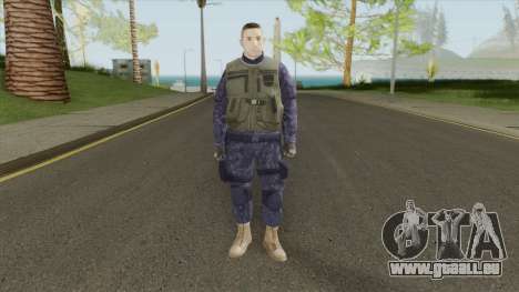 Policeman (Black Ops) für GTA San Andreas