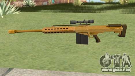 Heavy Sniper GTA V (Gold) V3 pour GTA San Andreas