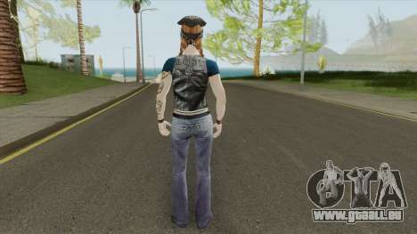 Biker Woman für GTA San Andreas