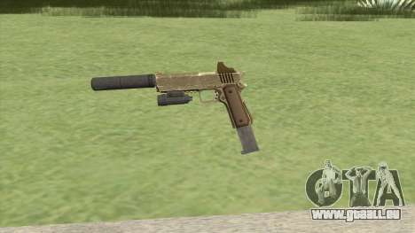 Heavy Pistol GTA V (Army) Full Attachments für GTA San Andreas
