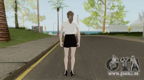 Claire Casual (Short Skirt) für GTA San Andreas