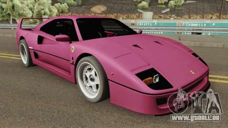 Ferrari F40 (RHA) pour GTA San Andreas