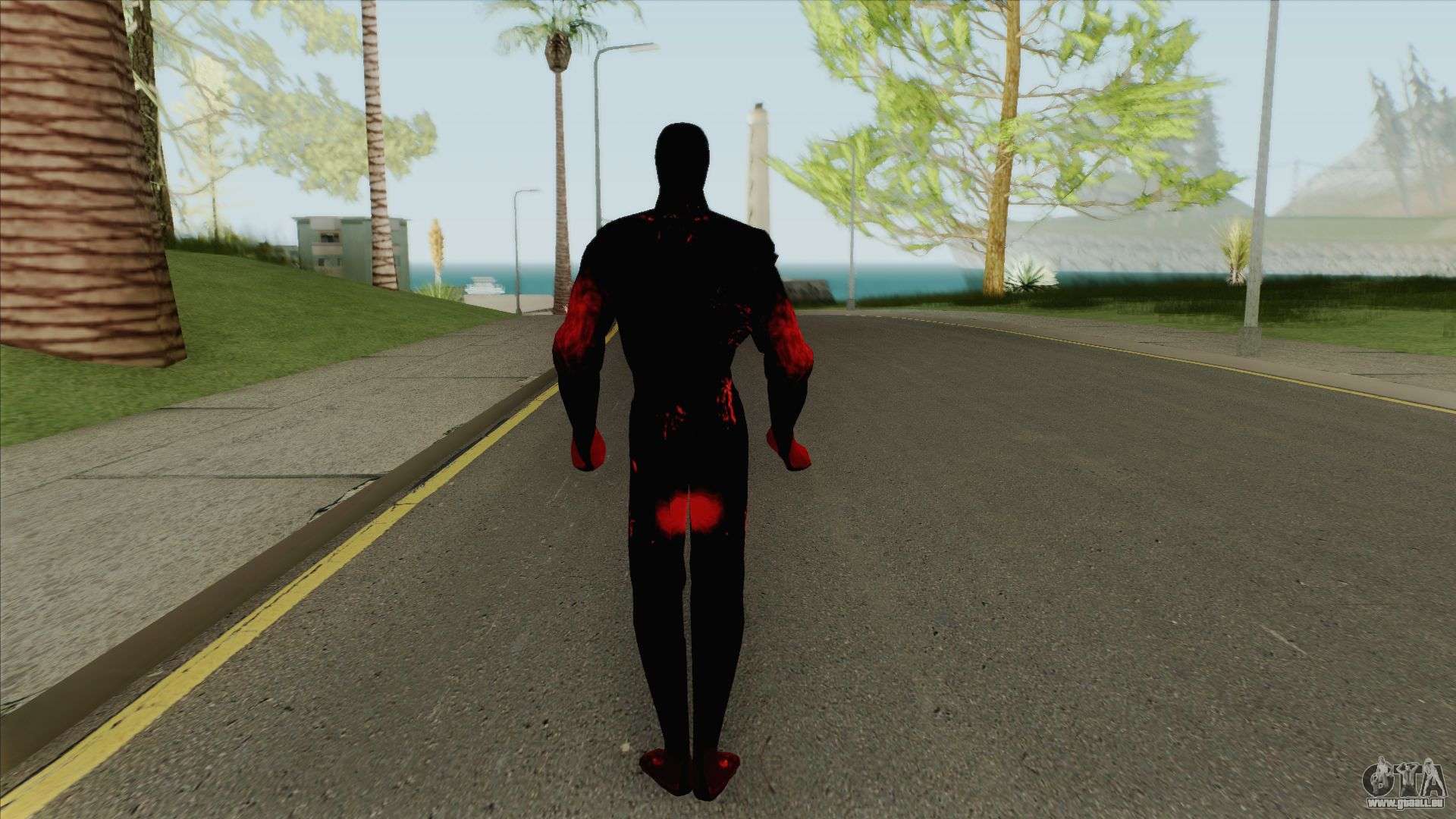 Red Monster Scp 087 B Pour Gta San Andreas