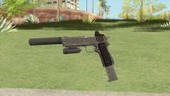 Heavy Pistol GTA V (Platinum) Full Attachments pour GTA San Andreas