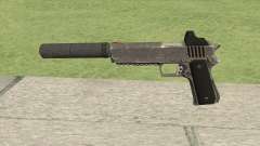 Heavy Pistol GTA V (Platinum) Suppressor V1 pour GTA San Andreas