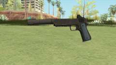Heavy Pistol GTA V (LSPD) Suppressor V1 für GTA San Andreas