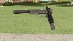 Heavy Pistol GTA V (Platinum) Suppressor V2 für GTA San Andreas