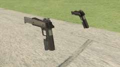 Heavy Pistol GTA V (NG Black) Flashlight V2 pour GTA San Andreas
