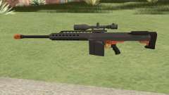 Heavy Sniper GTA V (Orange) V1 pour GTA San Andreas