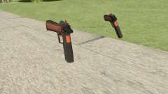 Heavy Pistol GTA V (Orange) Base V1 pour GTA San Andreas
