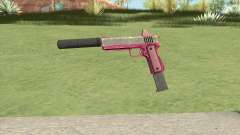 Heavy Pistol GTA V (Pink) Suppressor V2 für GTA San Andreas
