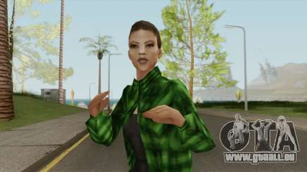 Gang Girl V2 (Grove Street) für GTA San Andreas