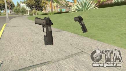 Heavy Pistol GTA V (NG Black) Flashlight V1 pour GTA San Andreas