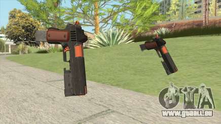 Heavy Pistol GTA V (Orange) Flashlight V2 für GTA San Andreas
