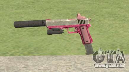 Heavy Pistol GTA V (Pink) Full Attachments pour GTA San Andreas