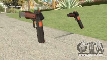 Heavy Pistol GTA V (Orange) Base V2 pour GTA San Andreas