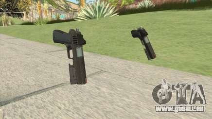 Heavy Pistol GTA V (OG Black) Flashlight V1 pour GTA San Andreas