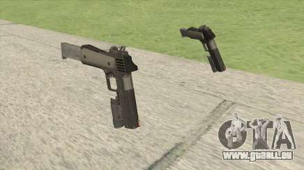 Heavy Pistol GTA V (NG Black) Flashlight V2 für GTA San Andreas