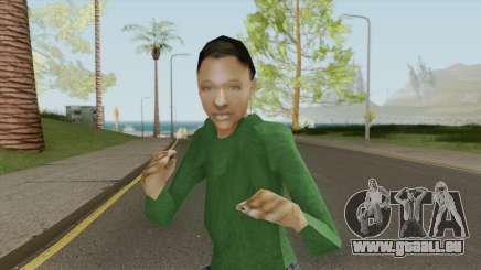 Gang Girl V1 (Grove Street) für GTA San Andreas