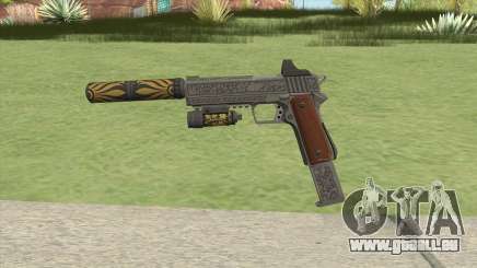 Heavy Pistol GTA V (Luxury) Full Attachments pour GTA San Andreas