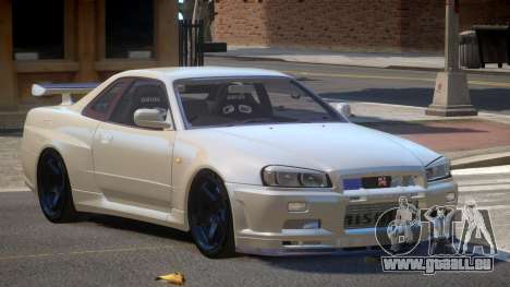 Nissan Skyline R34 V2.1 pour GTA 4