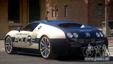 Bugatti Veryon Police V1.0 pour GTA 4