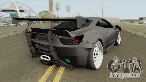 Ferrari 458 (LB-WALK) pour GTA San Andreas